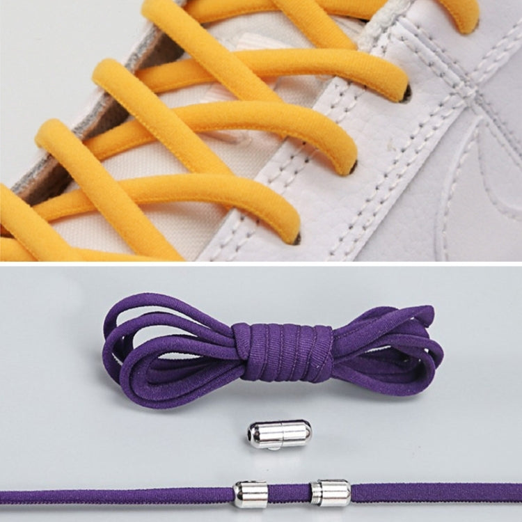 10 Pairs Elastic Metal Buckle without Tying Shoelaces