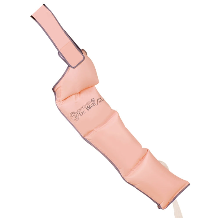 RD-M2857 Single Hand Airbag All-inclusive Intelligent Air Wave Pressure Massager with Host, Support Timing / Positioning Massage & 10 Kinds of Adjustable Force, US Plug or EU Plug(Pink)