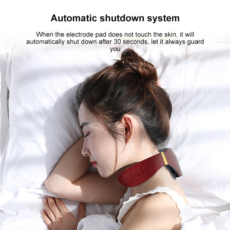 6-head Cervical Spine Shoulder Massager Electric Pulse Home Intelligent Neck Protector, Intelligent Voice Remote Control Style