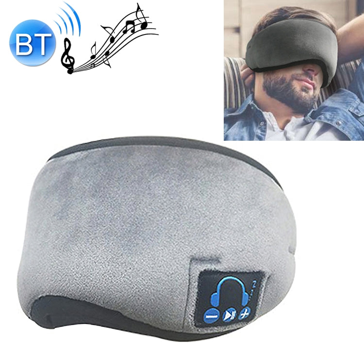 YR-01 Micro USB Charging Bluetooth Music Sleeping Eye Mask Stress Relief Shading Velvet Smart Eye Mask