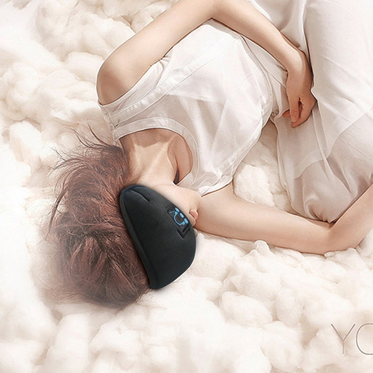 YR-01 Micro USB Charging Bluetooth Music Sleeping Eye Mask Stress Relief Shading Velvet Smart Eye Mask