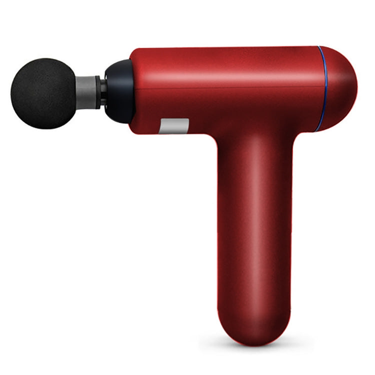 6 Gears Mini Fascia Gun Massage Gun Electric Fitness Massager, Specification: Key File, Without Bag