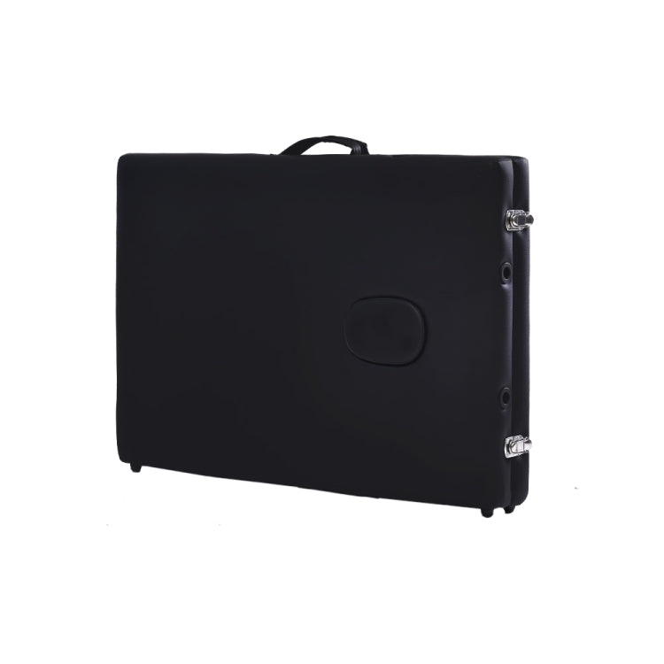 [JPN Warehouse] Seven-stage Height-adjustable Folding Therapeutic Massage Bed with Armrests and Headrest, Size: 186 x 72.5cm, Height Range: 42-61cm