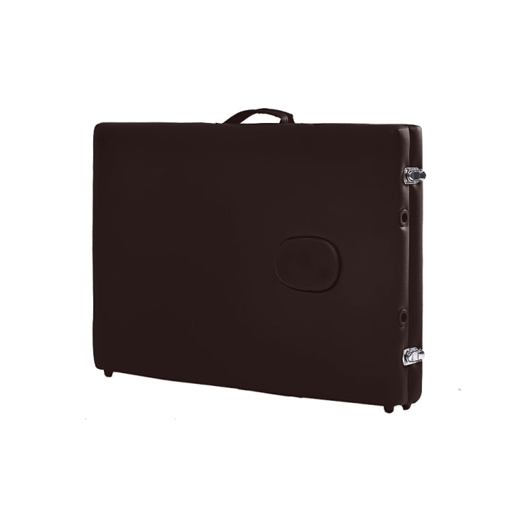 [JPN Warehouse] Seven-stage Height-adjustable Folding Therapeutic Massage Bed with Armrests and Headrest, Size: 186 x 72.5cm, Height Range: 42-61cm