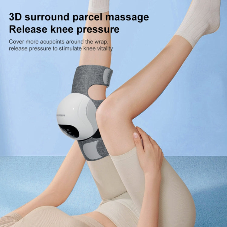 Multifunctional Heating Therapy Knee Massager Physiotherapy Device,Specification: Double