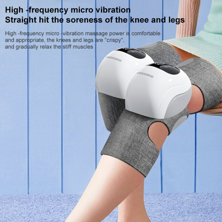 Multifunctional Heating Therapy Knee Massager Physiotherapy Device,Specification: Double