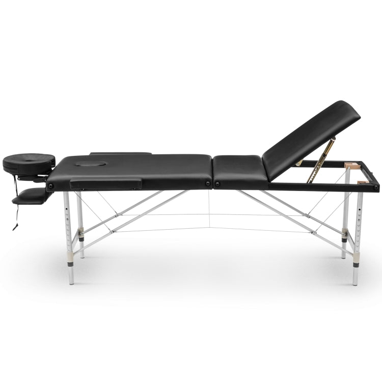 [US Warehouse] 84 inch Portable Foldable PU Massage Bed Sofa Bed(Black)