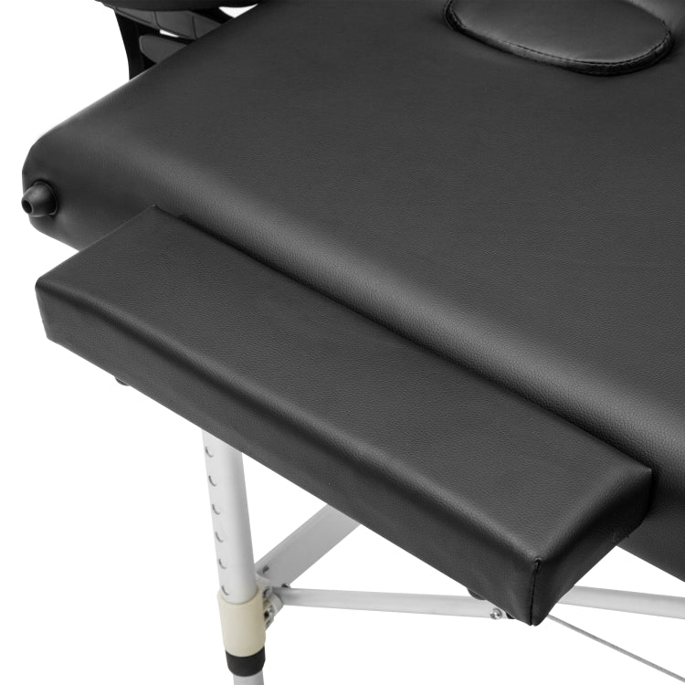 [US Warehouse] 84 inch Portable Foldable PU Massage Bed Sofa Bed(Black)