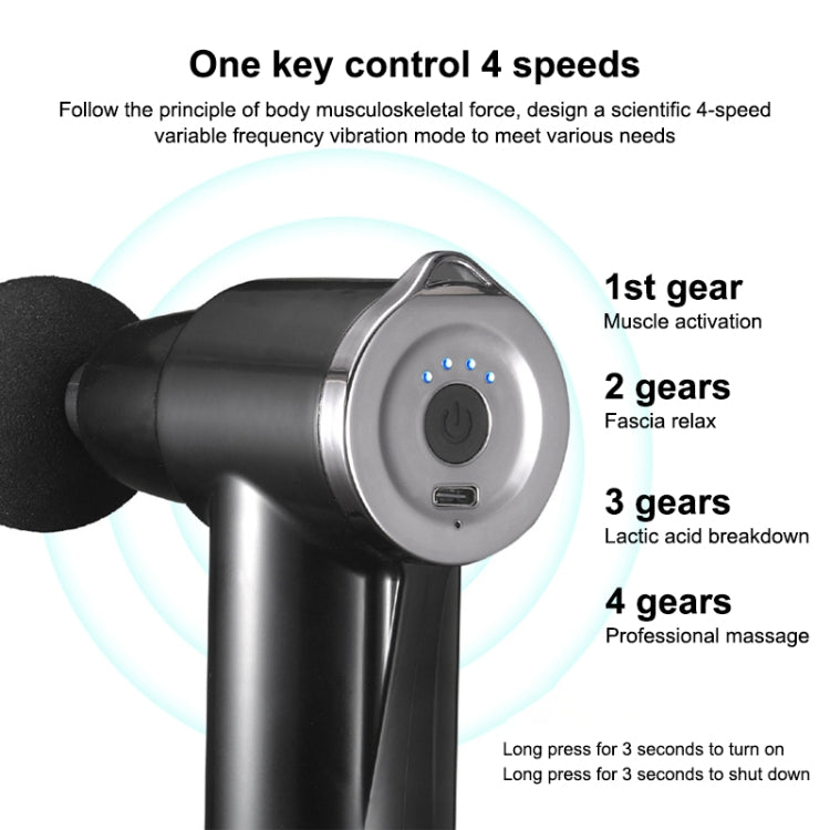 Mini Sports Fitness Portable Fascia Gun Electric Muscle Relaxation Massager