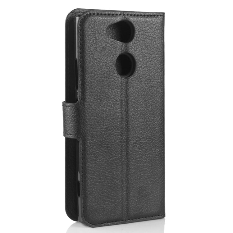 For Sony Xperia XA2 Litchi Texture Horizontal Flip Leather Case with Wallet & Holder & Card Slots