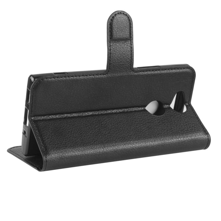 For Sony Xperia XA2 Litchi Texture Horizontal Flip Leather Case with Wallet & Holder & Card Slots
