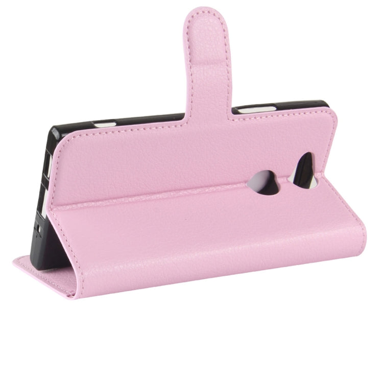 For Sony Xperia XA2 Litchi Texture Horizontal Flip Leather Case with Wallet & Holder & Card Slots