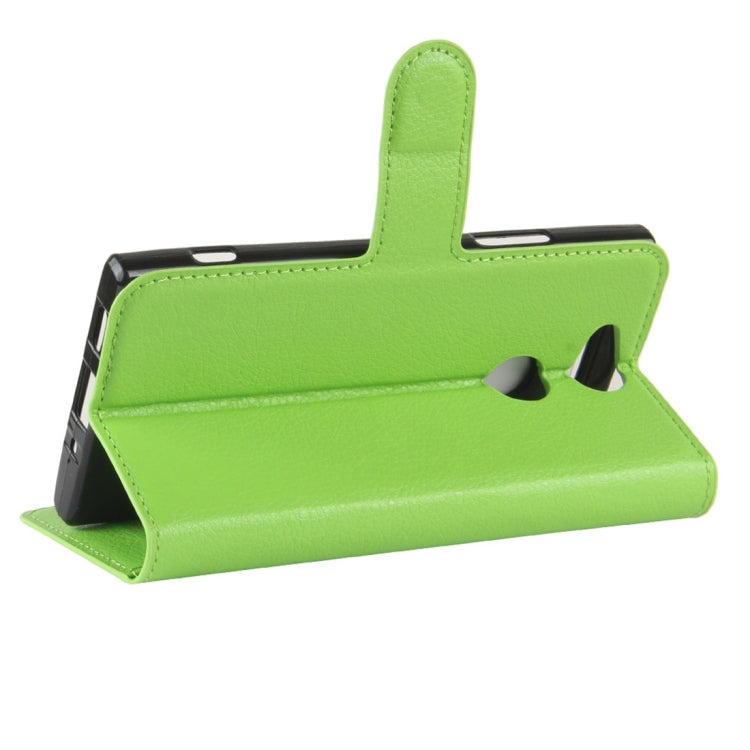 For Sony Xperia XA2 Litchi Texture Horizontal Flip Leather Case with Wallet & Holder & Card Slots