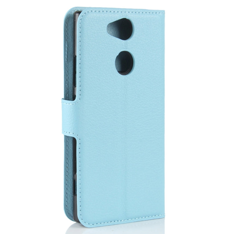 For Sony Xperia XA2 Litchi Texture Horizontal Flip Leather Case with Wallet & Holder & Card Slots