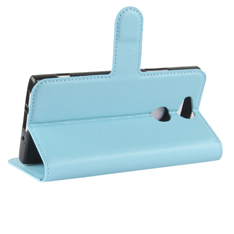 For Sony Xperia XA2 Litchi Texture Horizontal Flip Leather Case with Wallet & Holder & Card Slots