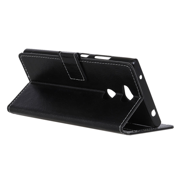 For Sony Xperia L2 Retro Crazy Horse Texture Horizontal Flip Leather Case with Holder & Card Slots & Wallet & Photo Frame