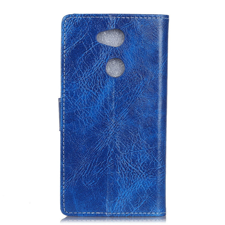 For Sony Xperia L2 Retro Crazy Horse Texture Horizontal Flip Leather Case with Holder & Card Slots & Wallet & Photo Frame