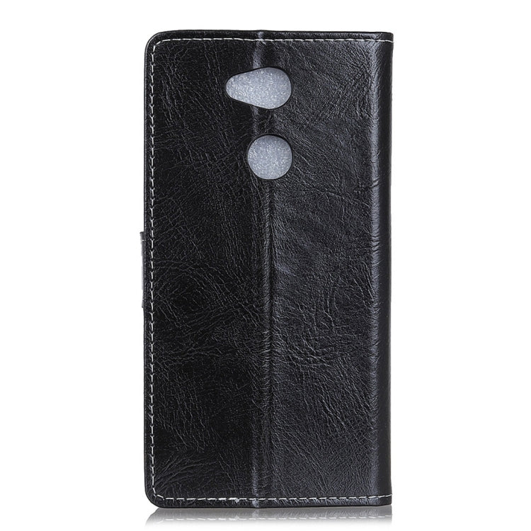 For Sony Xperia XA2 Ultra Retro Crazy Horse Texture Horizontal Flip Leather Case with Holder & Card Slots & Wallet & Photo Frame