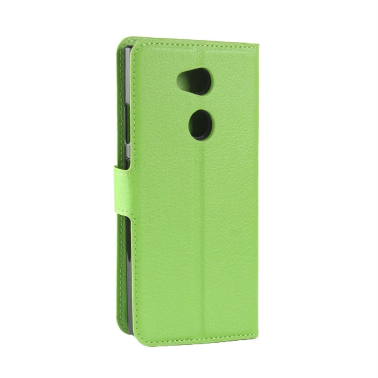 For Sony  Xperia L2 Litchi Texture Horizontal Flip Leather Case with Wallet & Holder & Card Slots