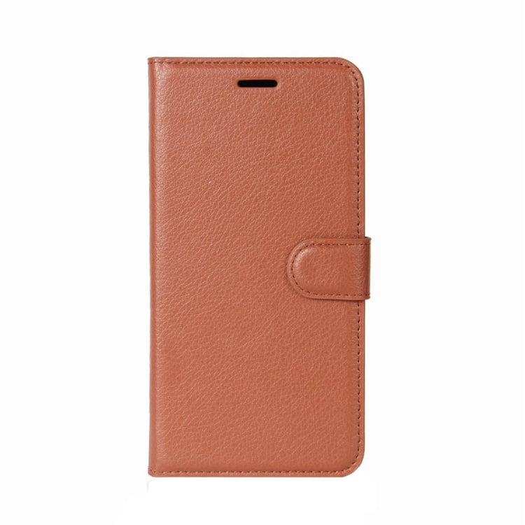 For Sony  Xperia L2 Litchi Texture Horizontal Flip Leather Case with Wallet & Holder & Card Slots
