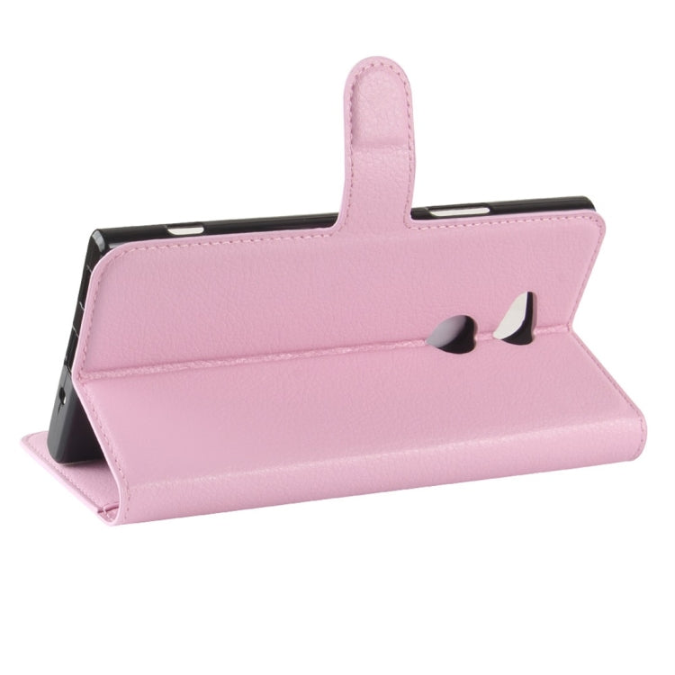 For Sony Xperia XA2 Ultra Litchi Texture Horizontal Flip Leather Case with Wallet & Holder & Card Slots