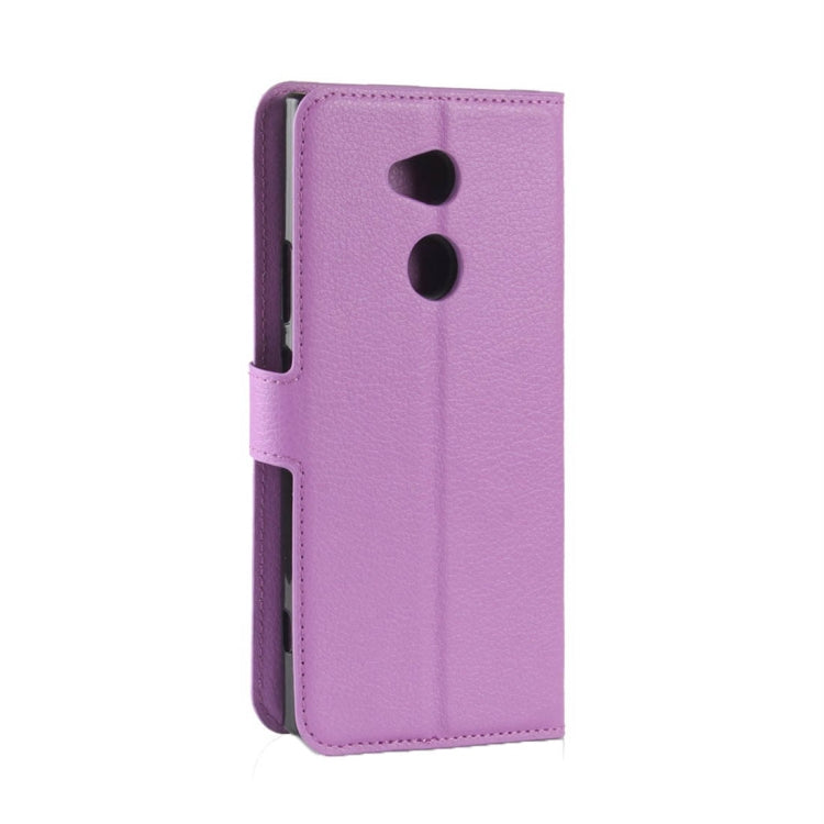 For Sony Xperia XA2 Ultra Litchi Texture Horizontal Flip Leather Case with Wallet & Holder & Card Slots