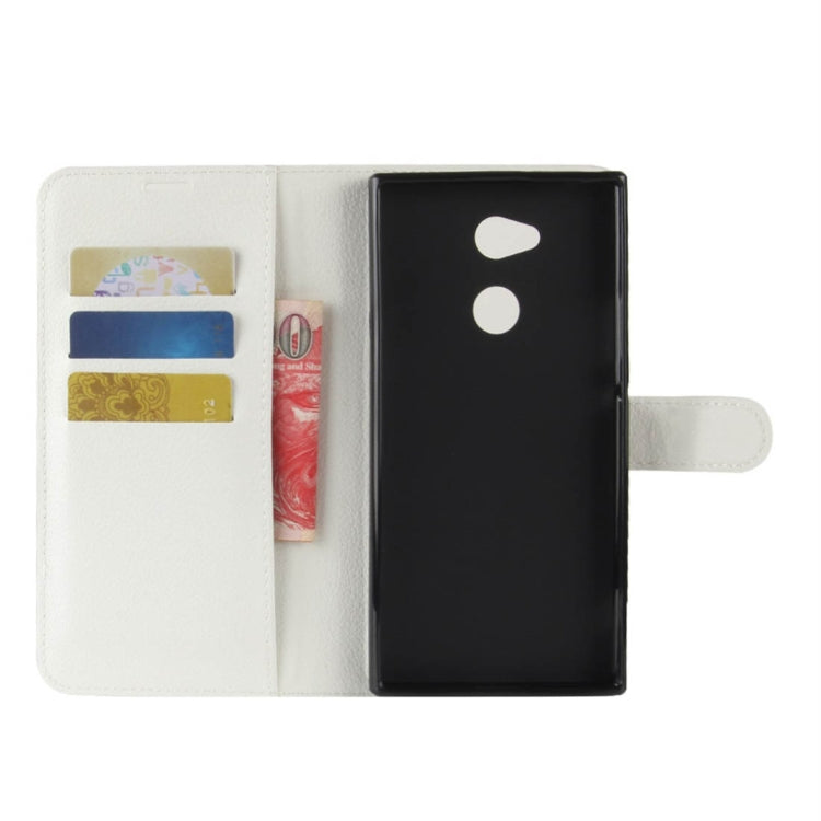 For Sony Xperia XA2 Ultra Litchi Texture Horizontal Flip Leather Case with Wallet & Holder & Card Slots