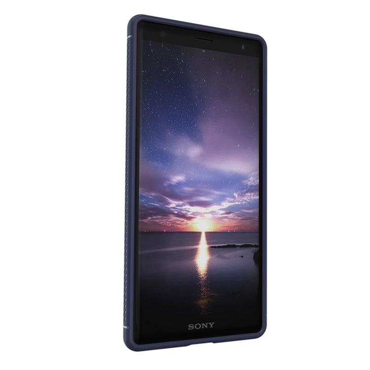 Lenuo Leshen Series for Sony Xperia XZ2 TPU Litchi Texture Dropproof Protective Back Cover Case