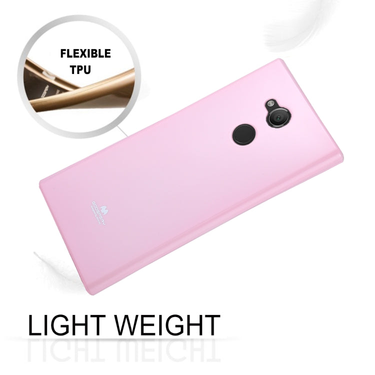 GOOSPERY PEARL JELLY Series for Sony Xperia XA2 TPU Full Coverage Protective Back Cover Case