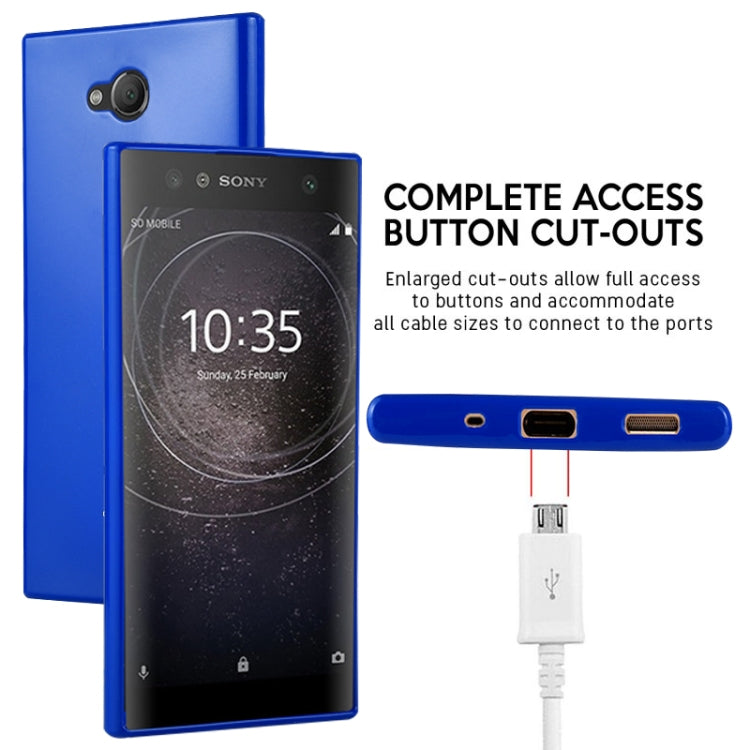 GOOSPERY PEARL JELLY Series for Sony Xperia XA2 TPU Full Coverage Protective Back Cover Case