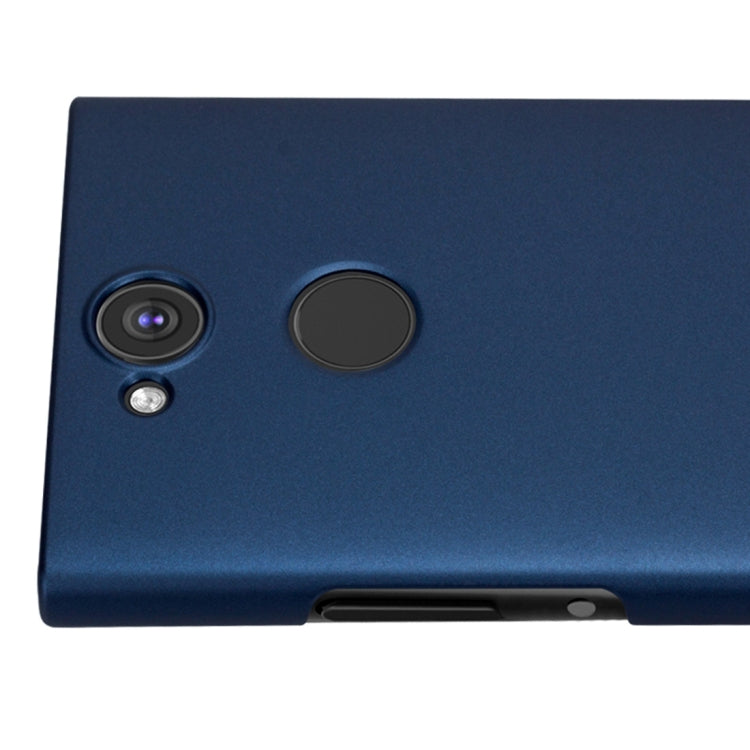 Lenuo Leshield Series Sony Xperia XA2 PC Dropproof Protective Back Cover Case(Blue)