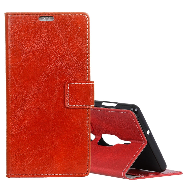 For Sony Xperia XZ2 Premium Retro Crazy Horse Texture Horizontal Flip Leather Case with Holder & Card Slots & Wallet & Photo Album