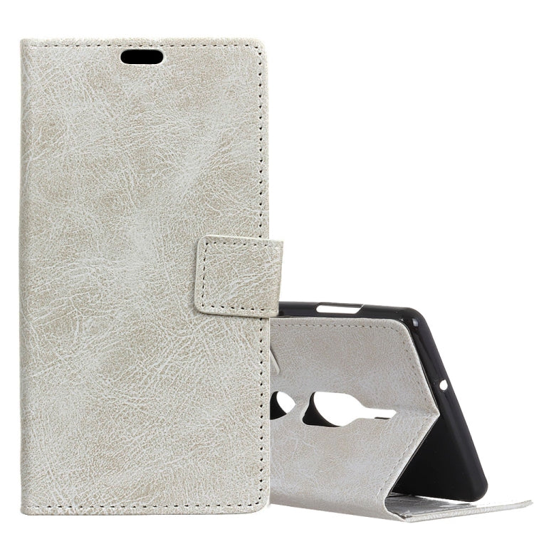 For Sony Xperia XZ2 Premium Retro Crazy Horse Texture Horizontal Flip Leather Case with Holder & Card Slots & Wallet & Photo Album