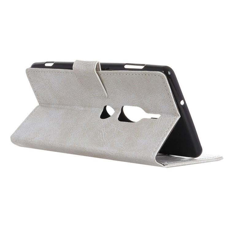 For Sony Xperia XZ2 Premium Retro Crazy Horse Texture Horizontal Flip Leather Case with Holder & Card Slots & Wallet & Photo Album