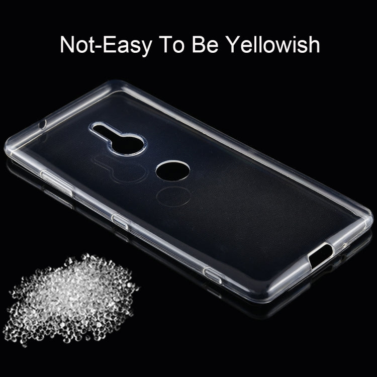 0.75mm Transparent TPU Case for Sony Xperia XZ3 (Transparent)