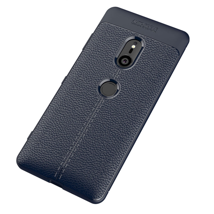 Litchi Texture TPU Shockproof Case for Sony Xperia XZ3