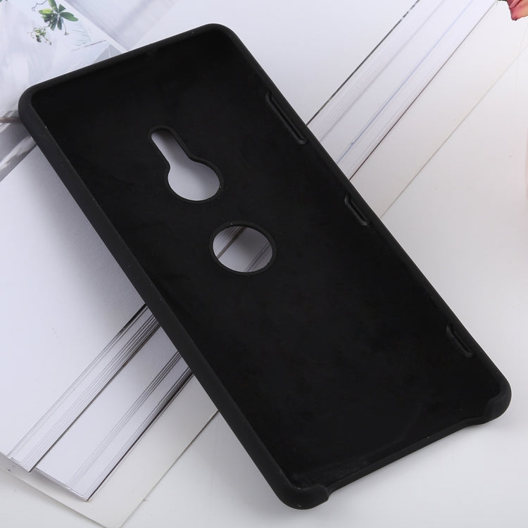 Solid Color Liquid Silicone Shockproof Soft Case for Sony Xperia XZ3