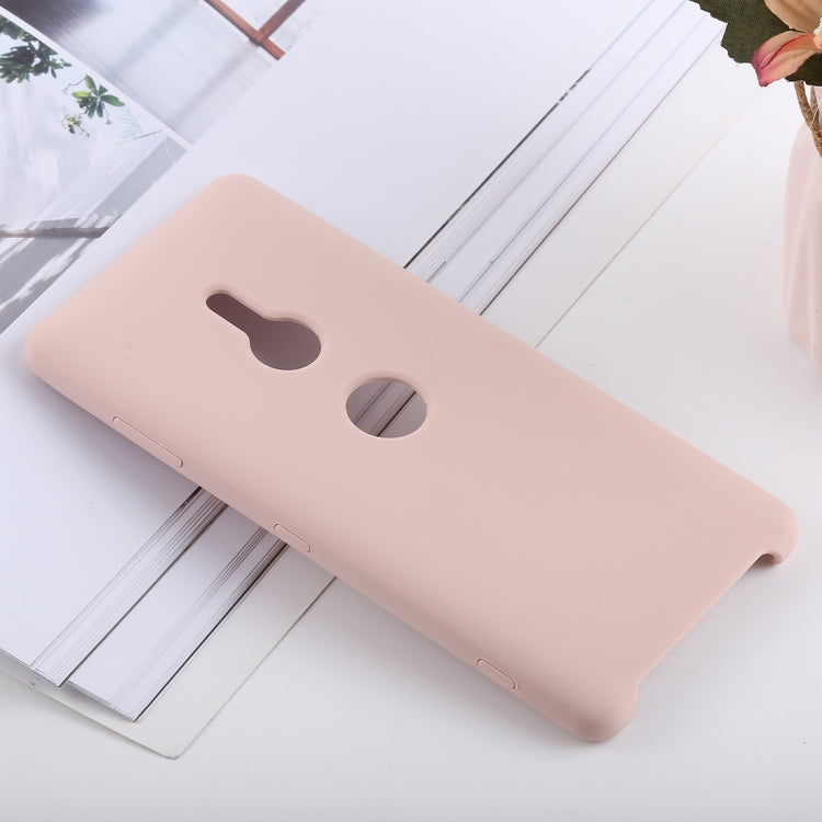 Solid Color Liquid Silicone Shockproof Soft Case for Sony Xperia XZ3