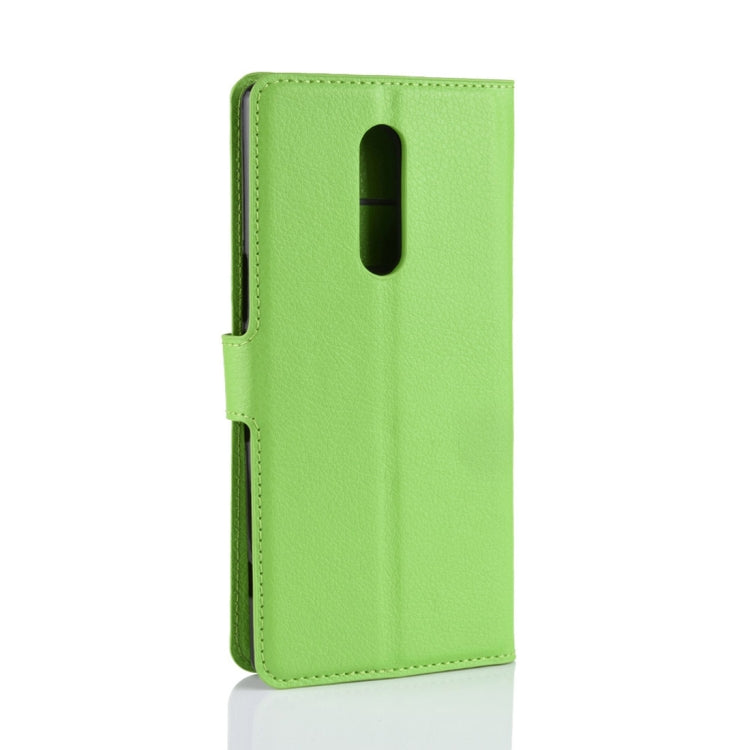 Litchi Texture Horizontal Flip Leather Case for Sony Xperia XZ4 / Xperia 1, with Wallet & Holder & Card Slots