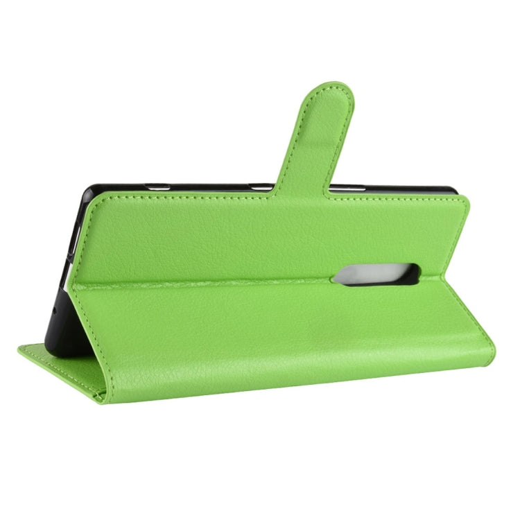 Litchi Texture Horizontal Flip Leather Case for Sony Xperia XZ4 / Xperia 1, with Wallet & Holder & Card Slots