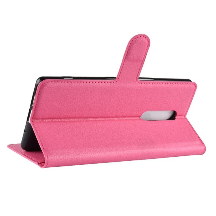 Litchi Texture Horizontal Flip Leather Case for Sony Xperia XZ4 / Xperia 1, with Wallet & Holder & Card Slots