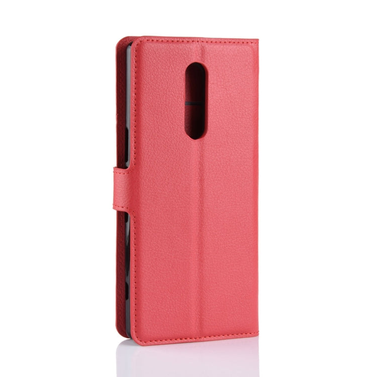 Litchi Texture Horizontal Flip Leather Case for Sony Xperia XZ4 / Xperia 1, with Wallet & Holder & Card Slots