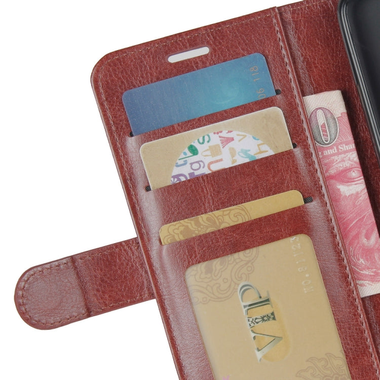 R64 Texture Single Fold Horizontal Flip Leather Case for Sony Xperia XZ4 Compact, with Holder & Wallet & Card Slots & Photo Frame