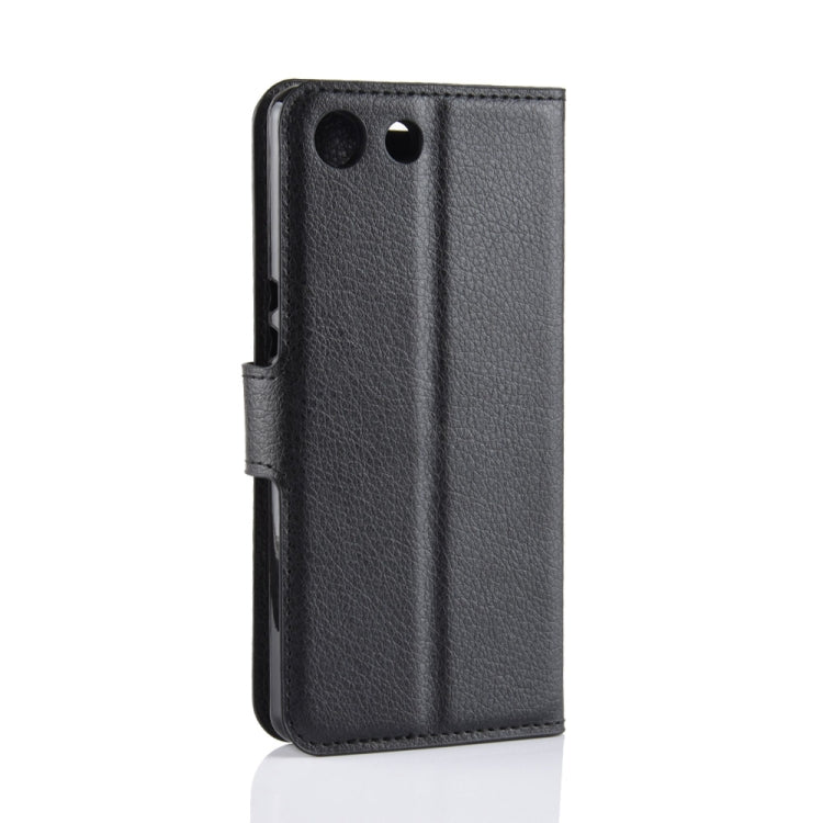 Litchi Texture Horizontal Flip Leather Case for Sony Xperia XZ4 Compact, with Wallet & Holder & Card Slots