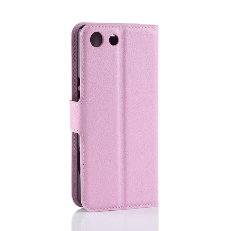 Litchi Texture Horizontal Flip Leather Case for Sony Xperia XZ4 Compact, with Wallet & Holder & Card Slots
