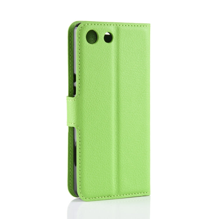 Litchi Texture Horizontal Flip Leather Case for Sony Xperia XZ4 Compact, with Wallet & Holder & Card Slots
