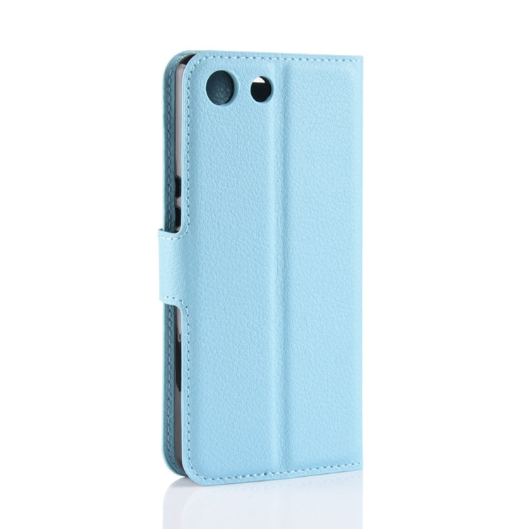 Litchi Texture Horizontal Flip Leather Case for Sony Xperia XZ4 Compact, with Wallet & Holder & Card Slots