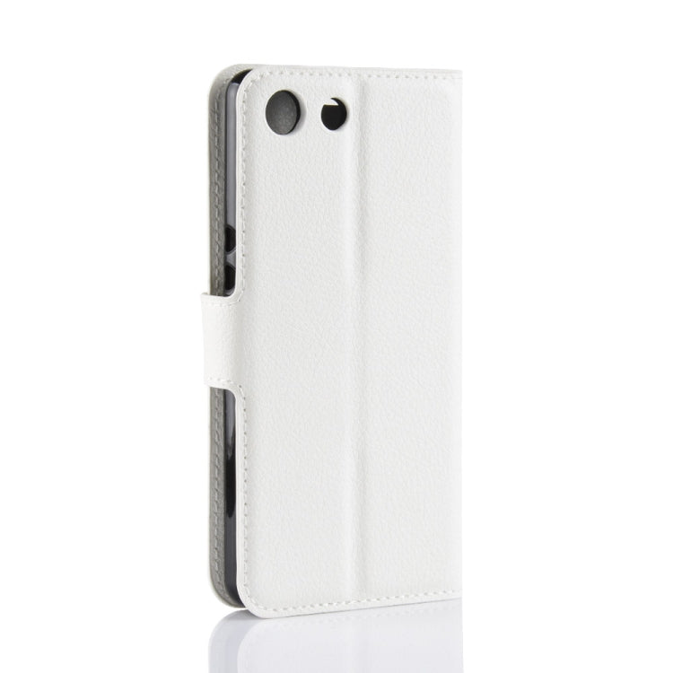 Litchi Texture Horizontal Flip Leather Case for Sony Xperia XZ4 Compact, with Wallet & Holder & Card Slots