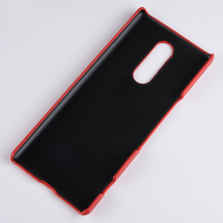 Shockproof Litchi Texture PC + PU Case for Sony Xperia 1