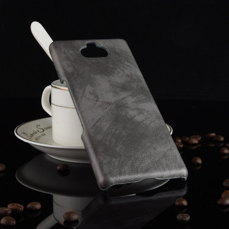 Shockproof Litchi Texture PC + PU Case for Sony Xperia 10 Plus